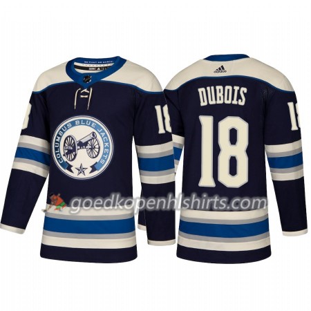 Columbus Blue Jackets Pierre-Luc Dubois 18 Adidas 2018-2019 Alternate Authentic Shirt - Mannen